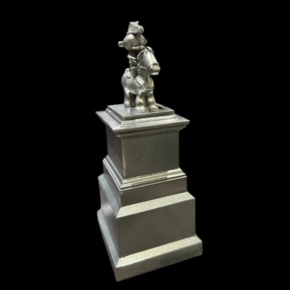 Royal Selangor Pewter Teddy Bear Coin Bank – Collectible Nursery Decor - Picture 5 of 7